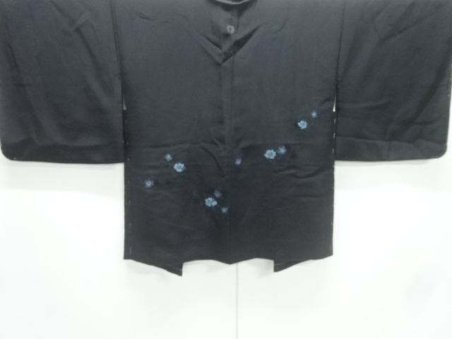 JAPANESE HAORI / WOVEN FLORAL PLANTS